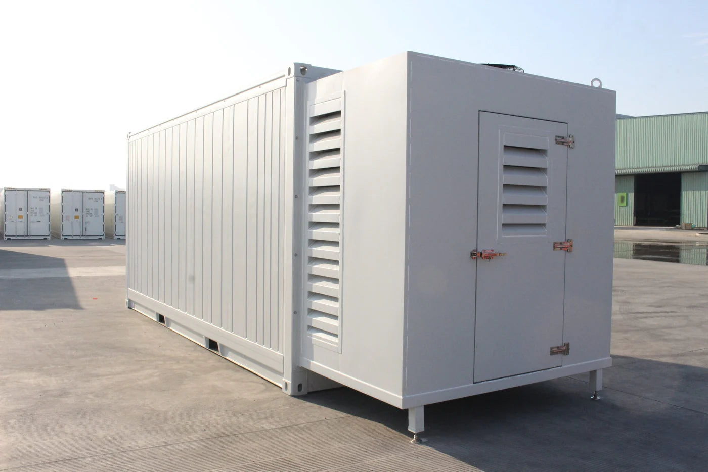 Contentor refrigerado super de 20 pés  com duas zonas de temperatura