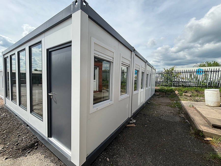 Escritório modular portátil – 4 módulos de 6x9,72 m