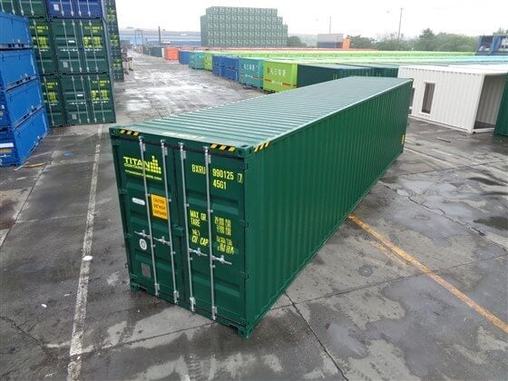 Contentor de armazenamento High Cube de 40 pés