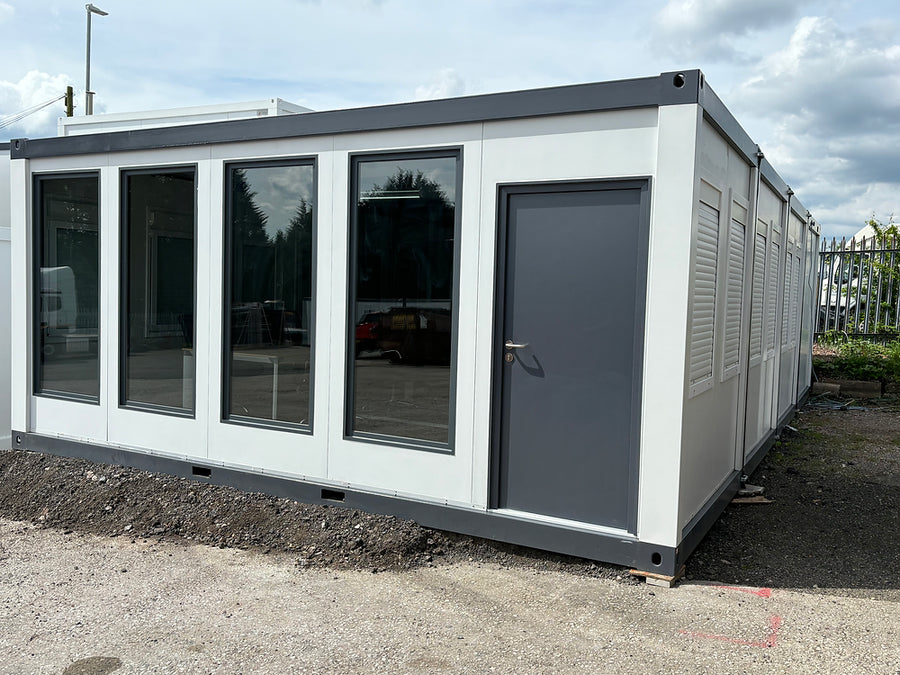 Escritório modular portátil – 4 módulos de 6x9,72 m