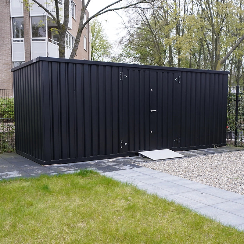 Contentor desmontável de 5 x 2 m – Porta dupla lateral de 5 m
